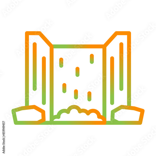 Waterfall Vector Icon