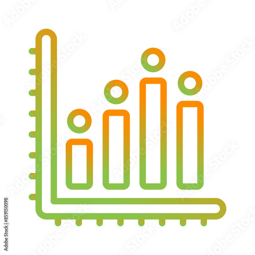 Bar Chart Vector Icon