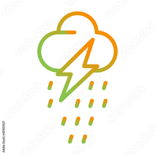 Storm Vector Icon