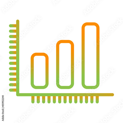 Bar Chart Vector Icon