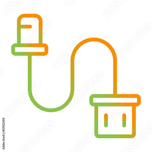Cable Ferrule Vector Icon