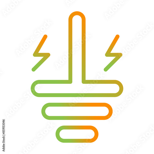 Grounding Strap Vector Icon