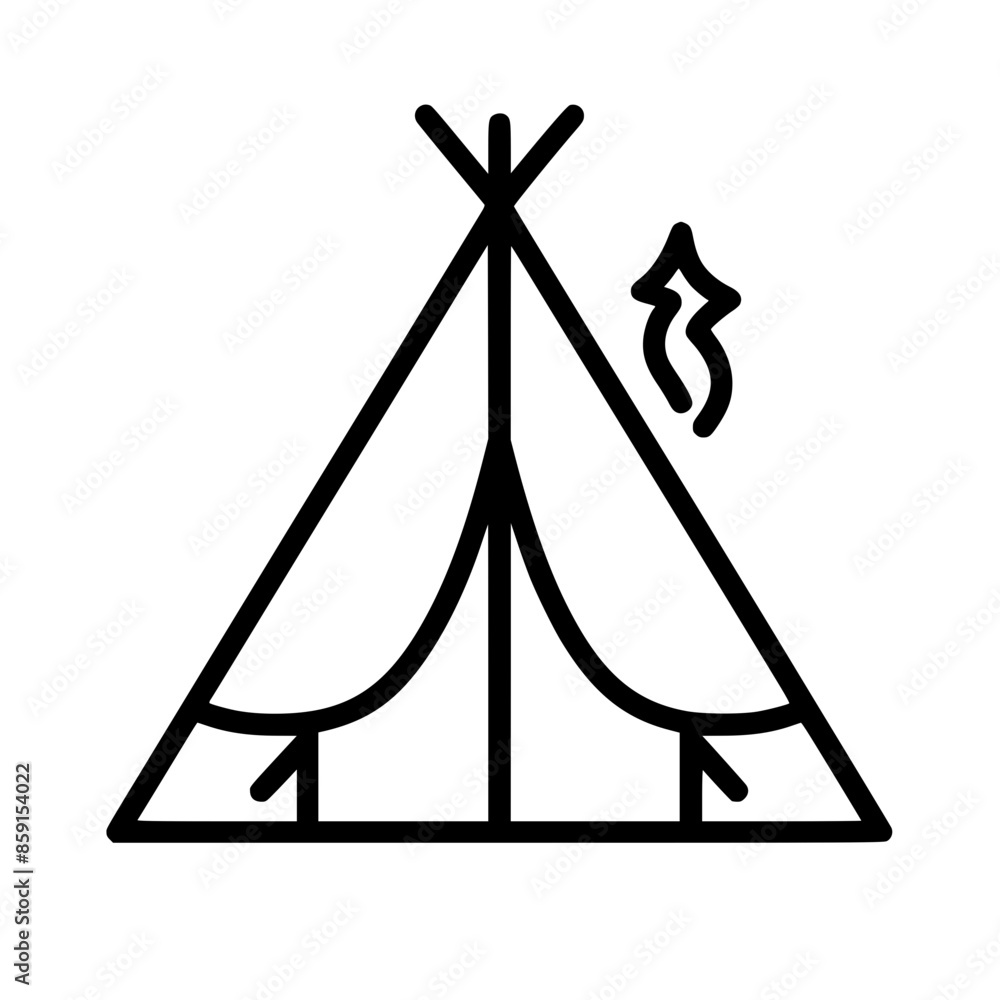 Tent Icon Tent Icon
