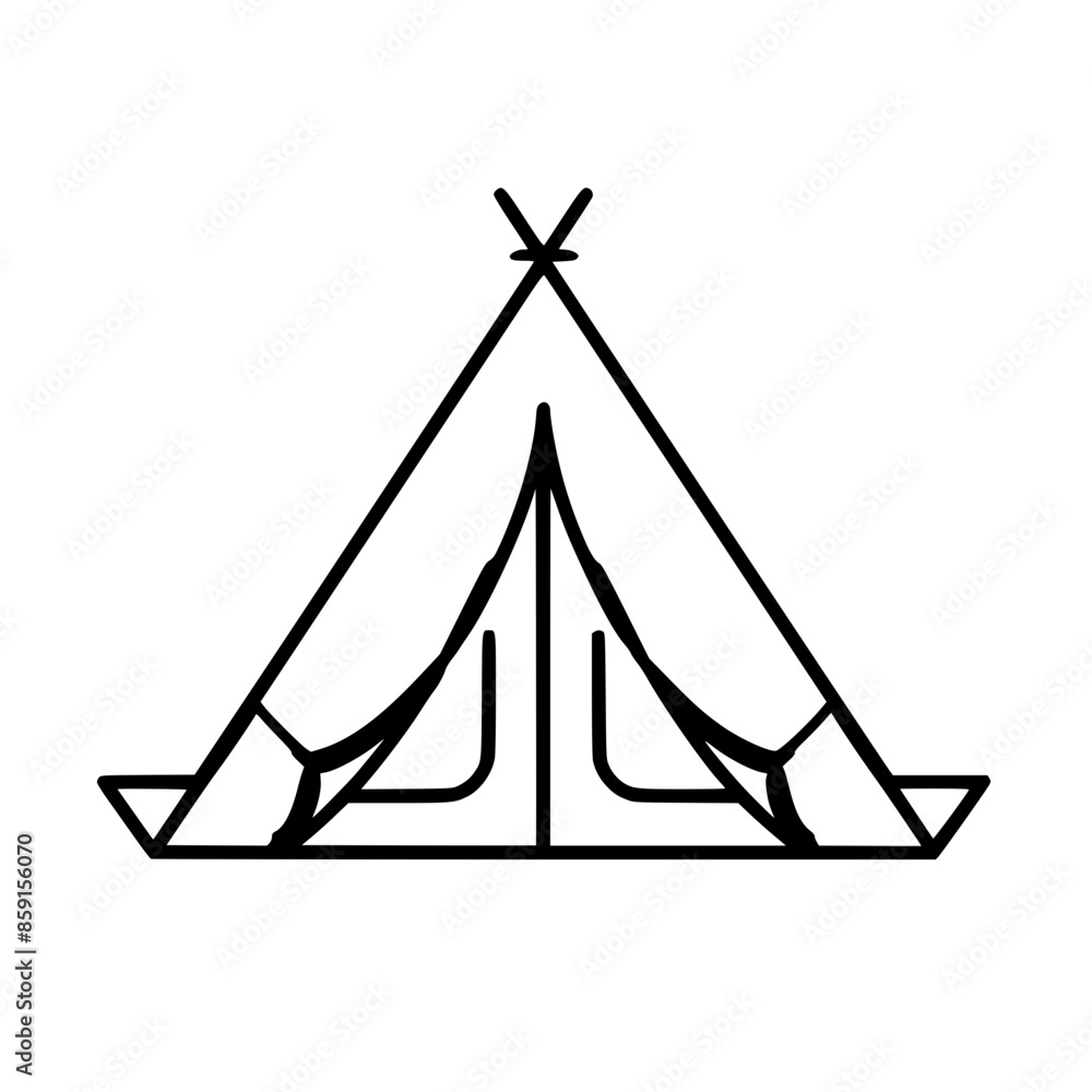 Tent Icon Tent Icon