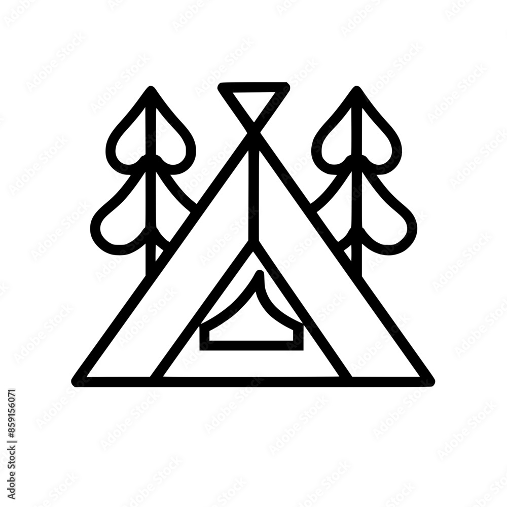Tent Icon Tent Icon