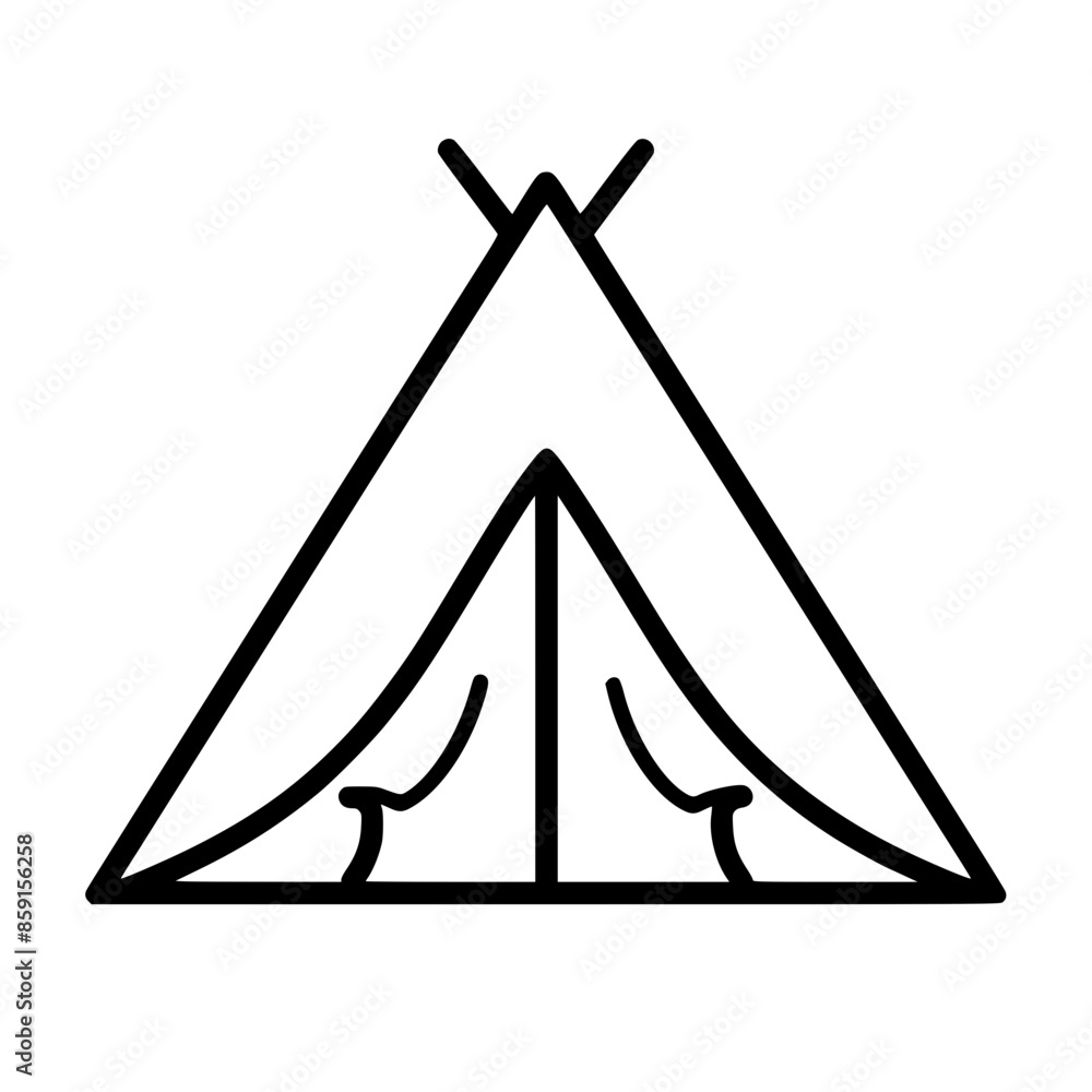 Tent Icon Tent Icon
