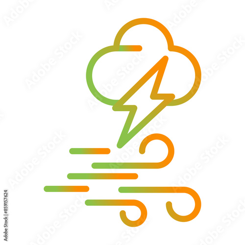 Storm Vector Icon