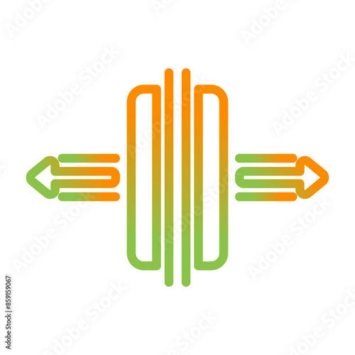 Gap Vector Icon