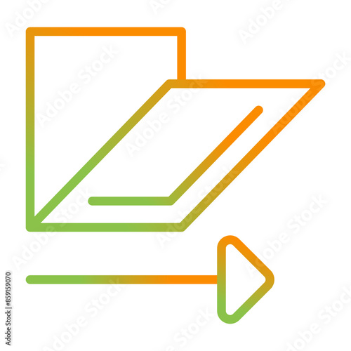 Shear Vector Icon