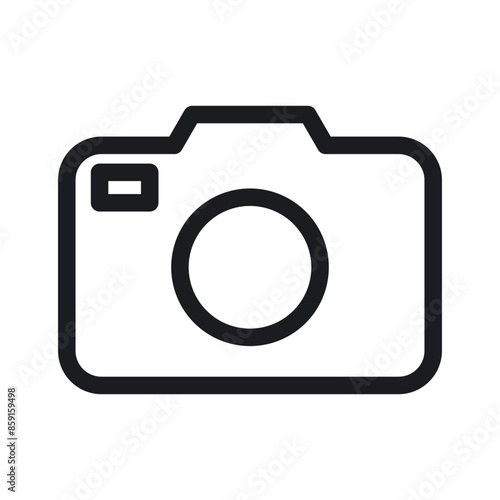 Camera Icon Ideal for Photography and Media Production