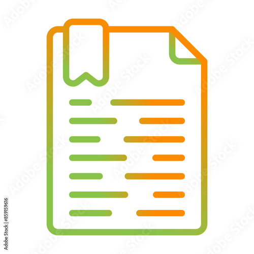 Document Vector Icon