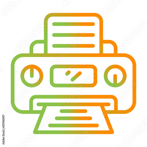 Printer Vector Icon