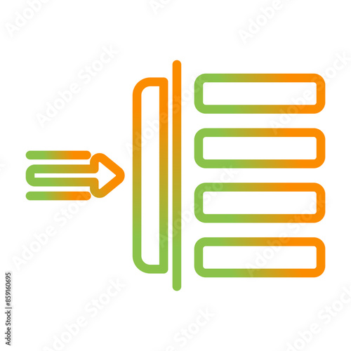 Margin Vector Icon