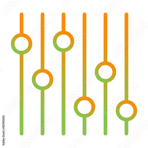 Sliders Vector Icon