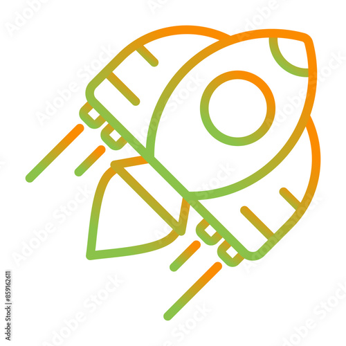 Spaceship Vector Icon