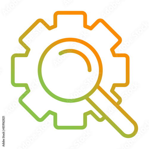 Magnifying Vector Icon