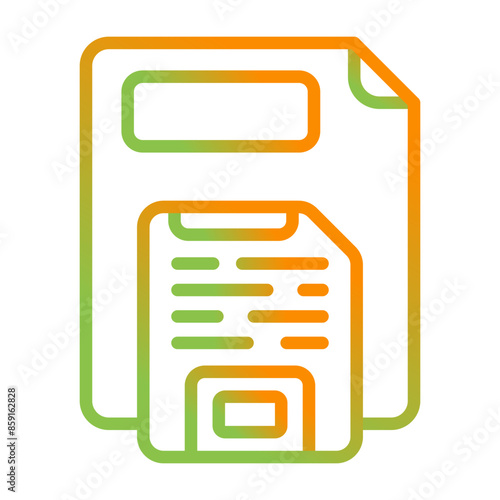 Save Button Vector Icon