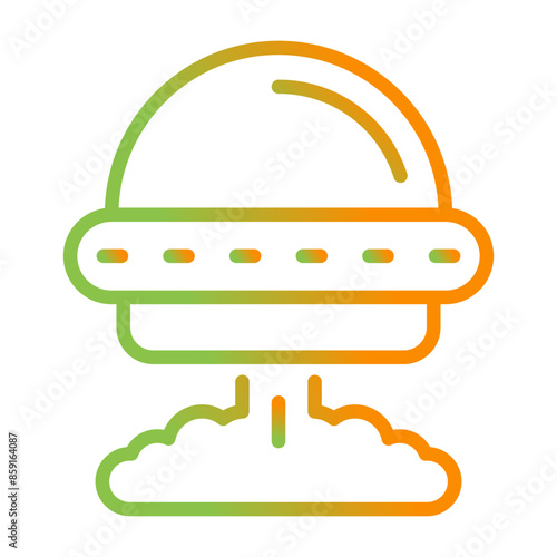Spaceship Vector Icon