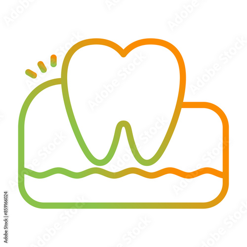 Swollen Vector Icon
