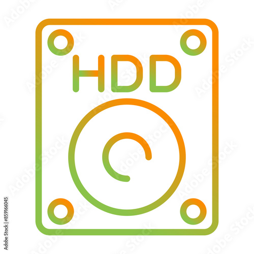 Hdd Vector Icon