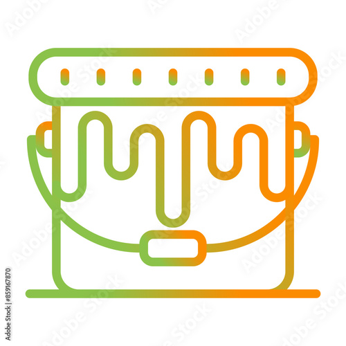 Paint Bucket Vector Icon