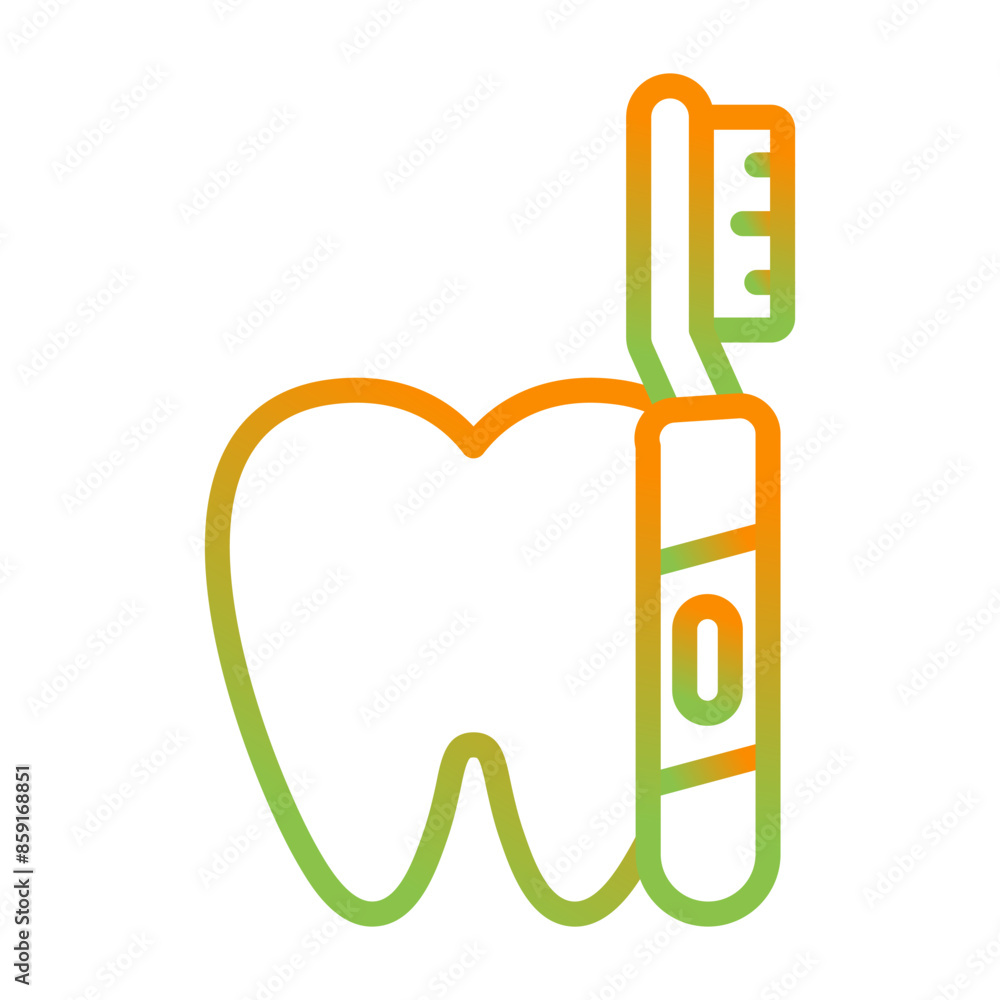Toothbrush Vector Icon Toothbrush Vector Icon