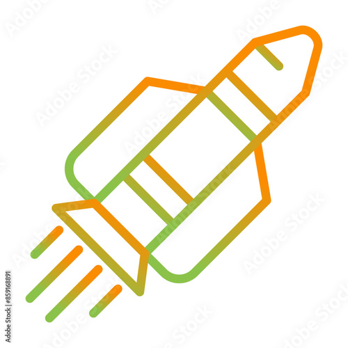 Rocket Vector Icon