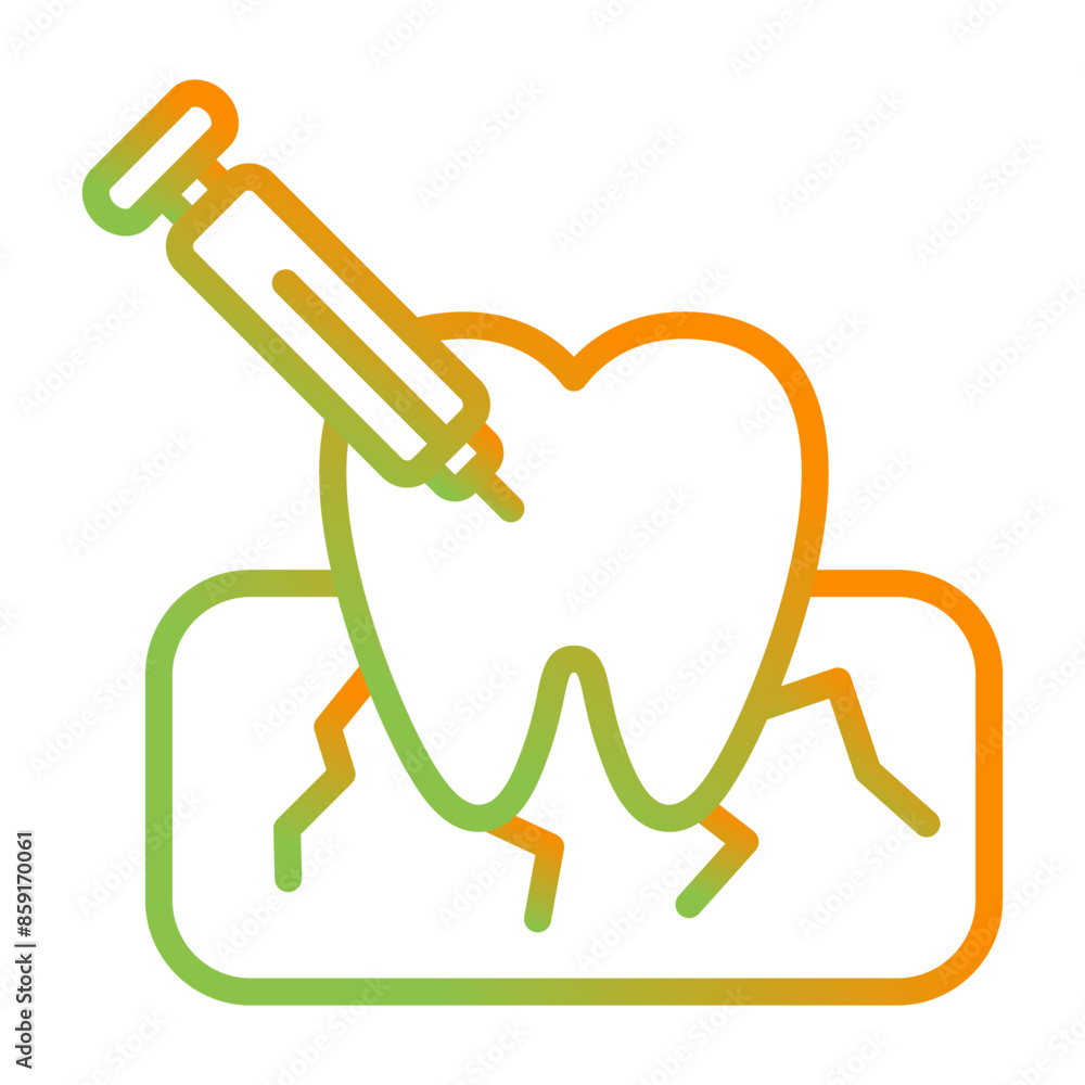 Anesthetic Vector Icon Anesthetic Vector Icon