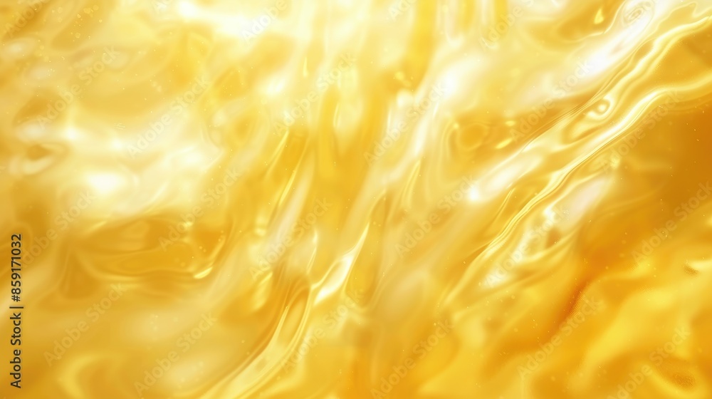 Blurred yellow abstract background on white surface Blurred yellow abstract background on white surface