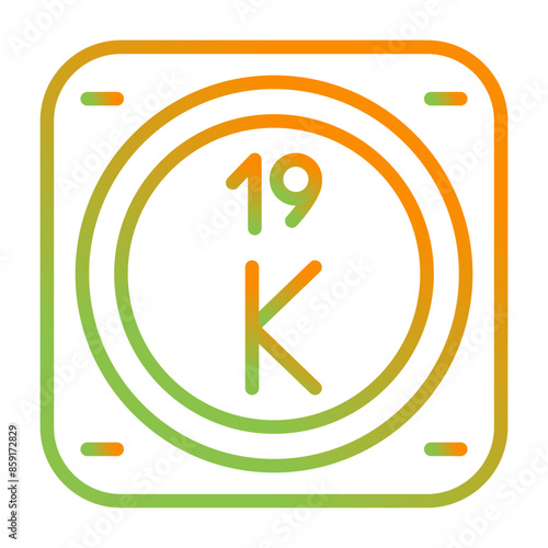 Potassium Vector Icon