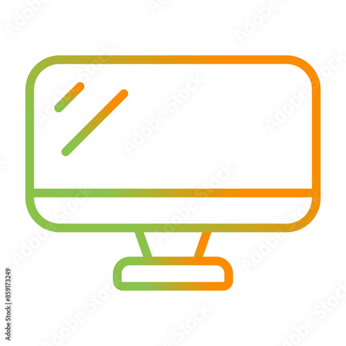 Monitor Vector Icon