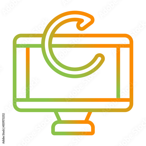 Restart Vector Icon
