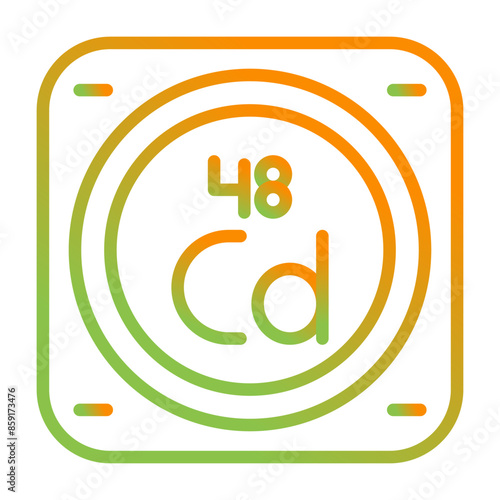 Cadmium Vector Icon