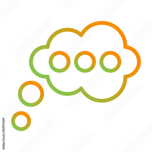 Thinking Vector Icon