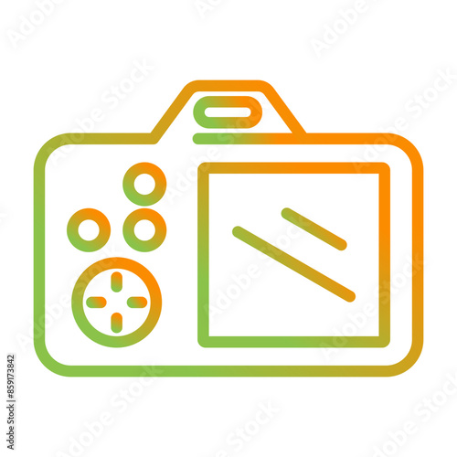 Dslr Camera Vector Icon