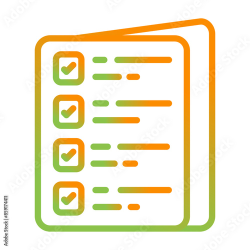 List Vector Icon