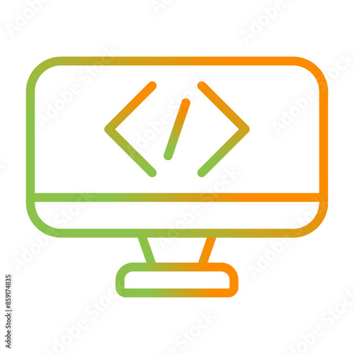 Coding Vector Icon