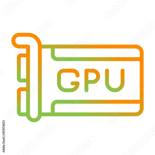 Gpu Vector Icon
