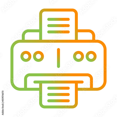 Printer Vector Icon