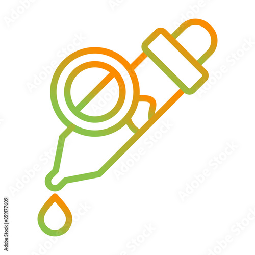 Blocked Droper Vector Icon