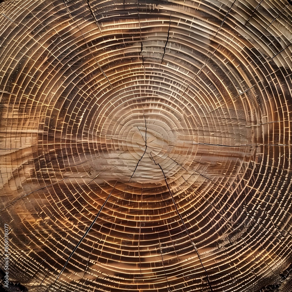 Close-up shot of tree rings texture background Close-up shot of tree rings texture background