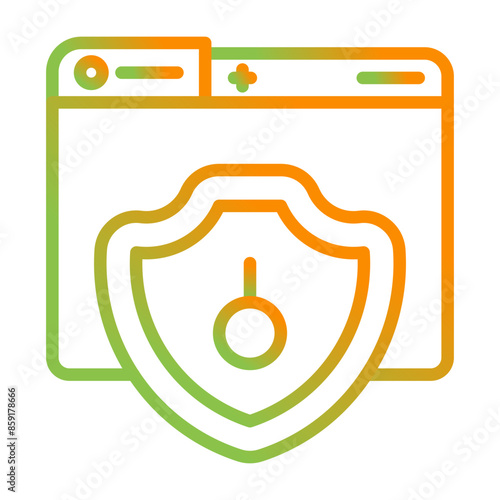 Protected Vector Icon
