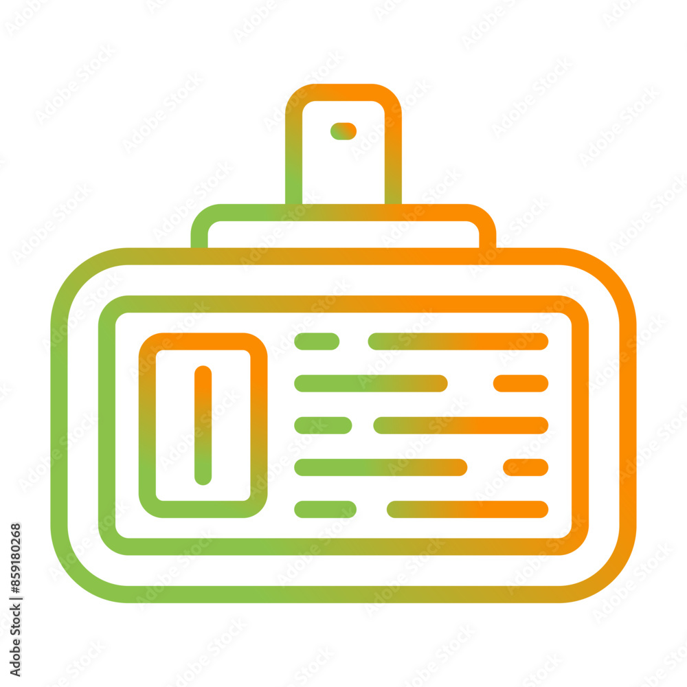 Id Card Vector Icon Id Card Vector Icon
