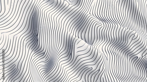 Wallpaper Mural abstract background design. Modern wavy line pattern (guilloche curves) in monochrome colors. Premium stripe texture for banner, business Torontodigital.ca