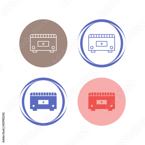 Convection Heater Vector Icon