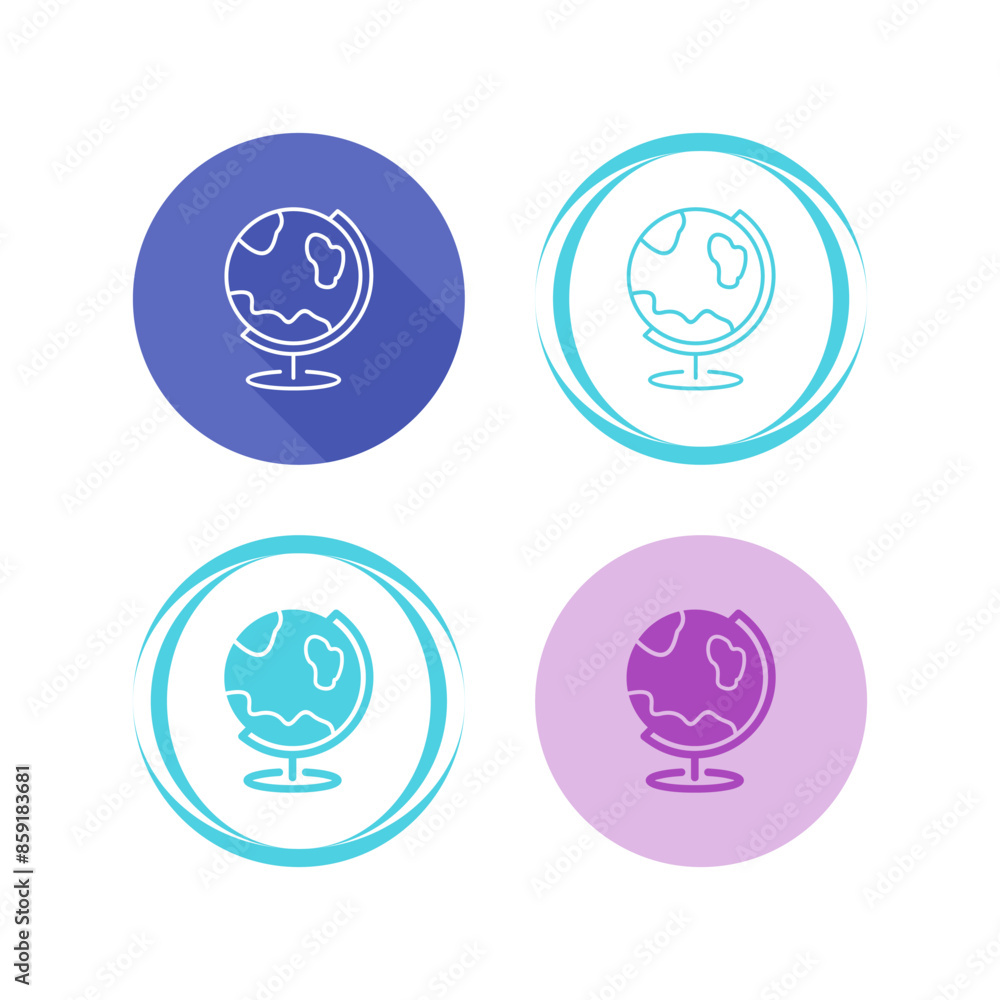 Globe Vector Icon Globe Vector Icon