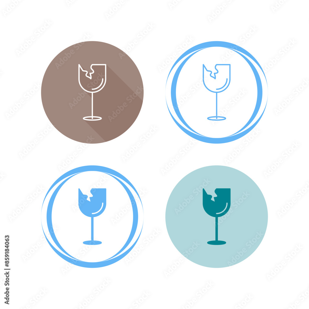 Broken Vector Icon Broken Vector Icon