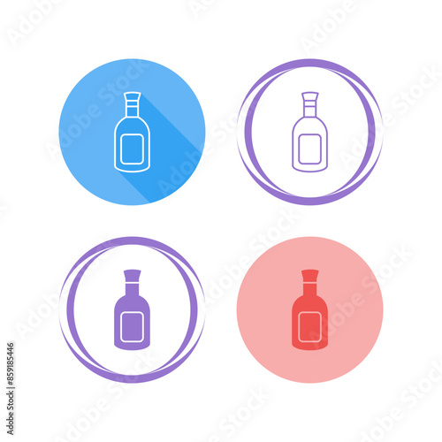 Drink Bottle Vector Icon