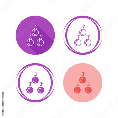 Cannon Balls Vector Icon