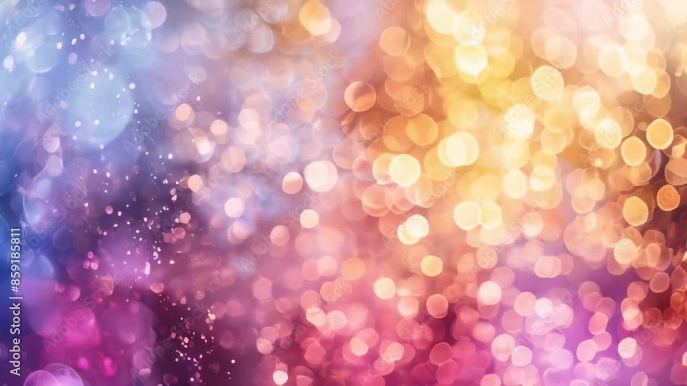 Colorful Sparkling Lights Background Colorful Sparkling Lights Background